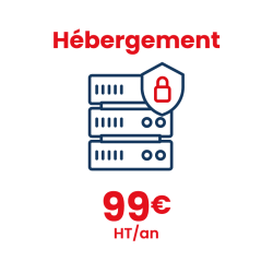 Prolongement de l'hébergement de votre boutique (1 an)