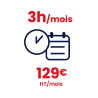 3 h de gestion de vos réseaux (Facebook, Google, Instagram)