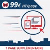 1 page supplémentaire pour votre site