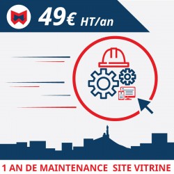 1 an de maintenance pour...