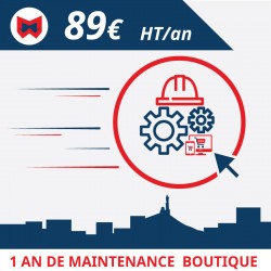 1 an de maintenance pour...