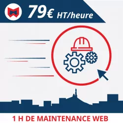 1 h de maintenance pour votre site